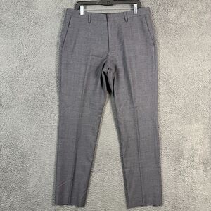 J Crew Pants Mens 34x32 Gray Ludlow Classic Fit Slacks Tollegno 1900 Wool Formal